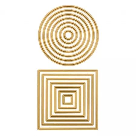 Die - Cercles & Carr&eacute;s - Vaessen Creative