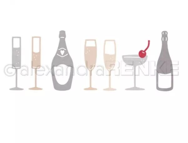 Die - Champagne set - Alexandra Renke