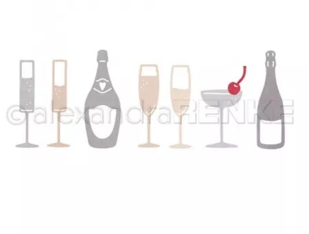 Die - Champagne set - Alexandra Renke