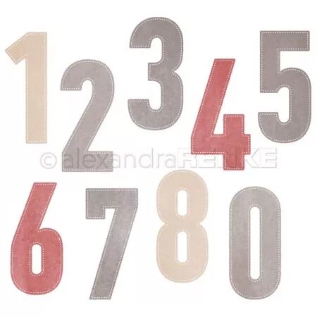 Die - Chiffres 0 &agrave; 9 - Alexandra Renke