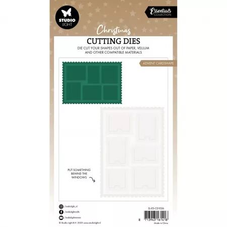 Die - Christmas Essentials - Advant card - Studio Light