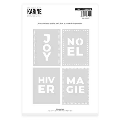Die - Christmas Street - Cartes � cr�er hiver