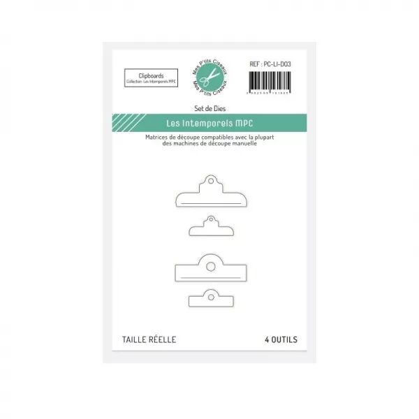 Die - Clipboards - Mademoiselle Souris - Mes Ptits Ciseaux