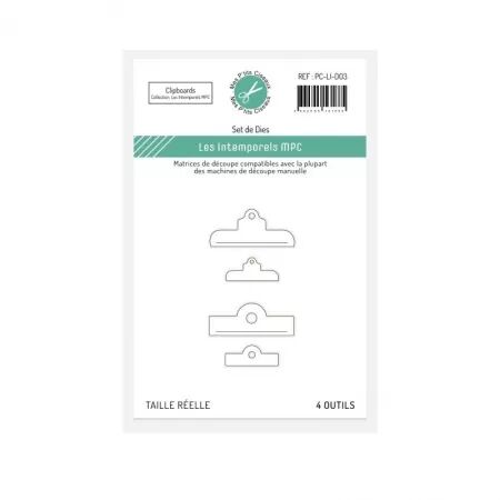 Die - Clipboards - Mademoiselle Souris - Mes Ptits Ciseaux