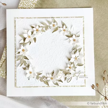 Die - Confettis d\'hiver floraux