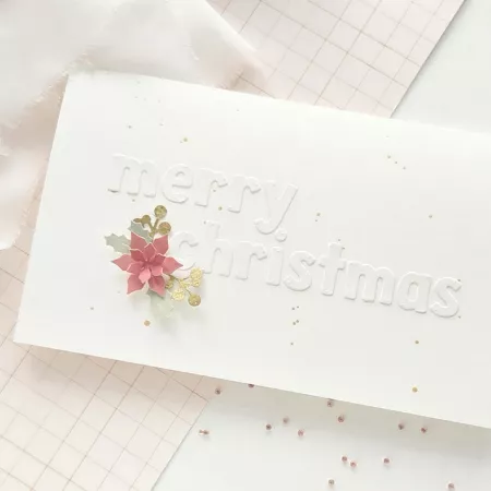 Die - Confettis d\'hiver floraux