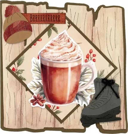 Die - Cosy Winter - Winter Wood / Bois d\'hier - Find-It