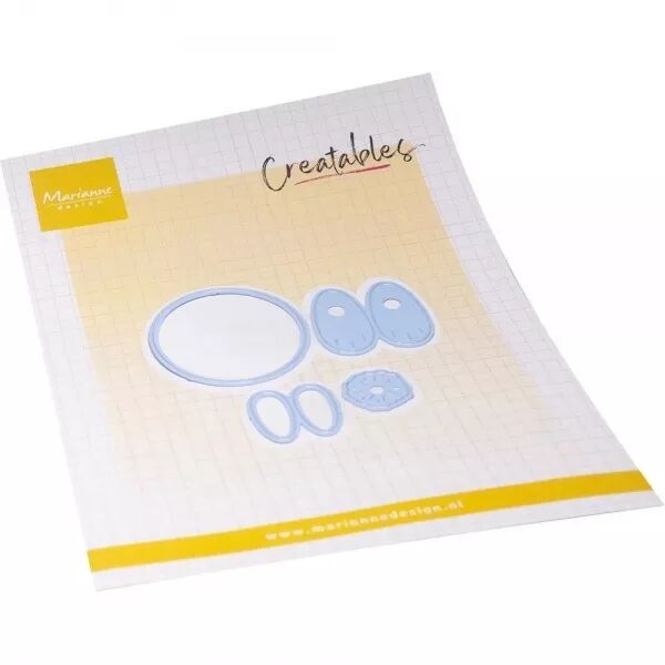 Die - Creatables - Bunny pompom