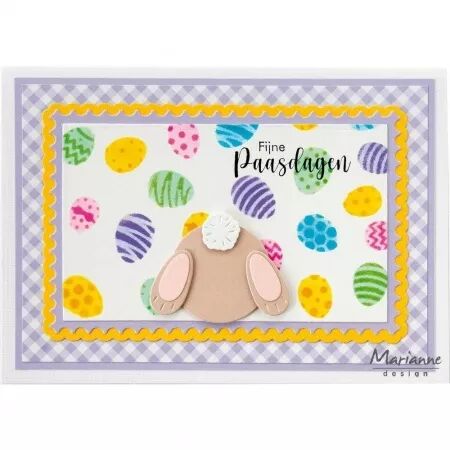 Die - Creatables - Bunny pompom