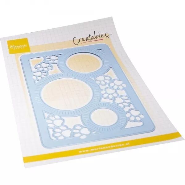 Die - Creatables - Layout Paws