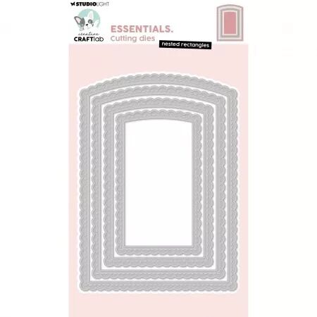 Die - creative craftlab - rectangles festonnés - Studio Light