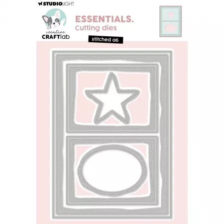 Die - creative craftlab - stiched cards - Studio Light