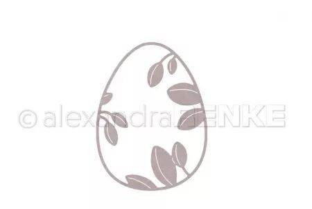 Die - �uf de P&acirc;ques avec des feuilles - Alexandra Renke