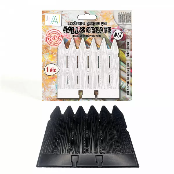 Die - DI-067 - Picket Border - AALL and Create
