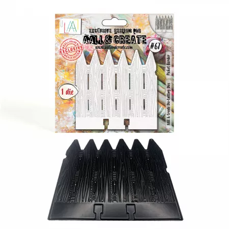 Die - DI-067 - Picket Border - AALL and Create
