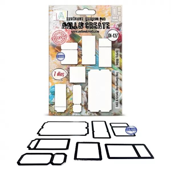 Die - DI-127 - Taggy Tickets - AALL and Create