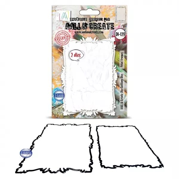 Die - DI-129 - Petal Frames - AALL and Create