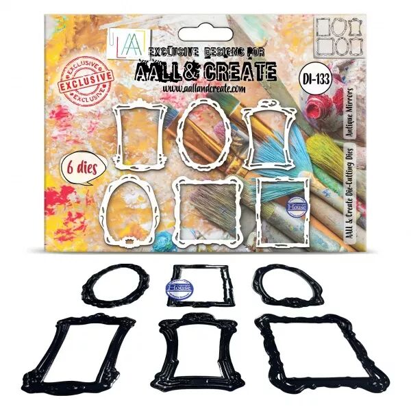 Die - DI-133 - Antique Mirrors - AALL and Create
