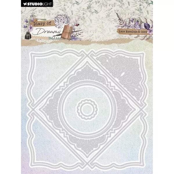 Die - Diary of Dream - Lace envelope & card