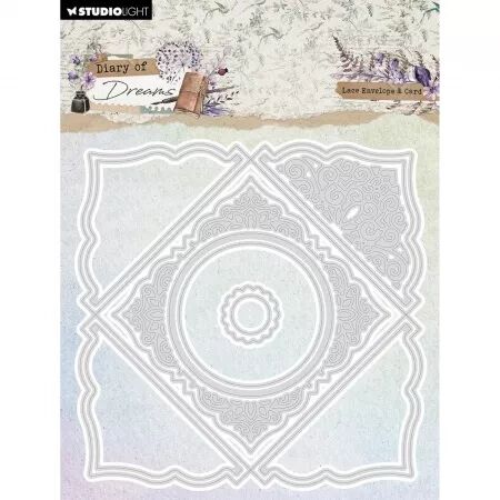 Die - Diary of Dream - Lace envelope & card