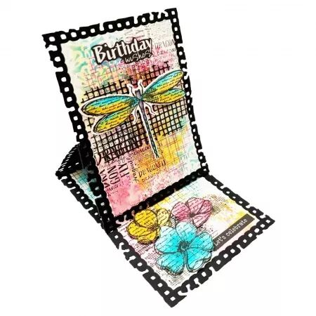 Die - Dragonfly Dreams - Note card shape - Studio Light