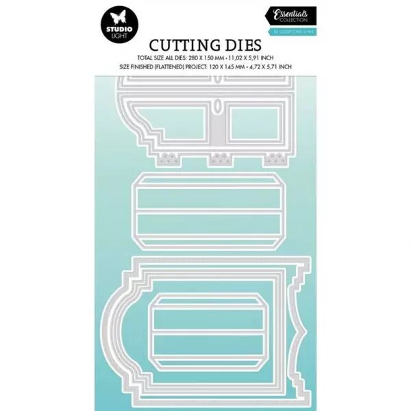 Die - Essentials - 3D Closet card shape