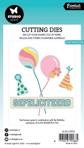 Die - Essentials - B-Day balloons - Ballons d\'anniversaire