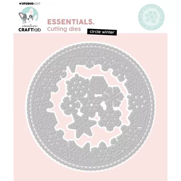 Die - Essentials - Circle winter - Cercle de flocons - Studio Light