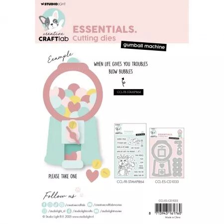 Die - Essentials - Gumball machine - distributeur de bonbons - Studio Light