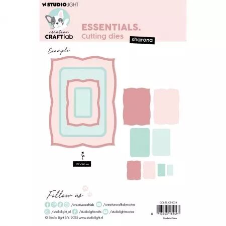Die - Essentials - Sharona - Rectangles accolades - Studio Light