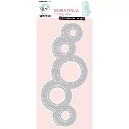 Die - Essentials - Stitched circle border