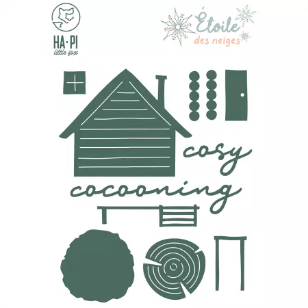 Die - Etoile des neiges - Chalet cozy - HA.PI little fox