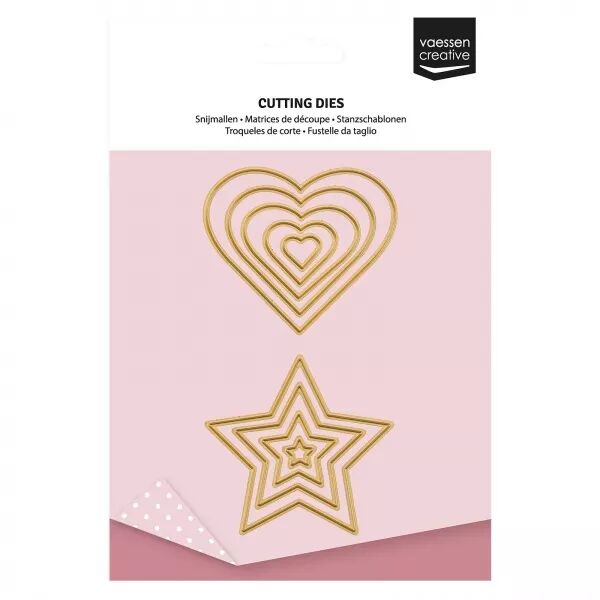 Die - �toiles et coeurs - Vaessen Creative