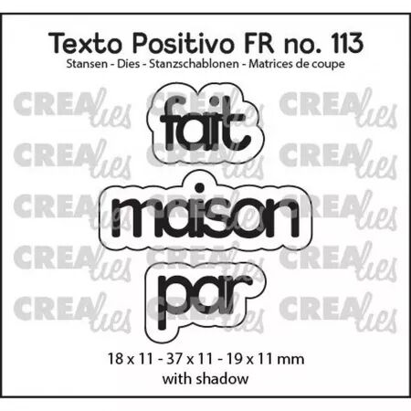 Die - fait maison par - Crealies