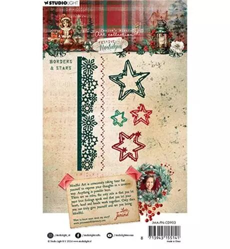 Die - Festive Nostalgia - Borders & Stars