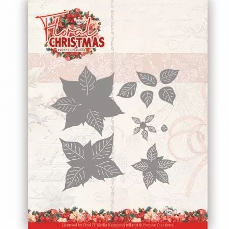 Die - Floral Christmas - Poinsettia