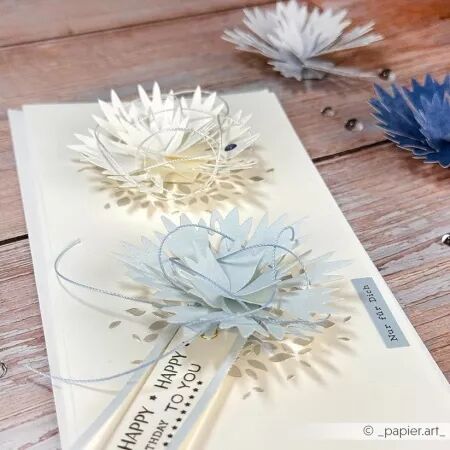 Die - Folding magic Cornflower- oeillet - Alexandra Renke