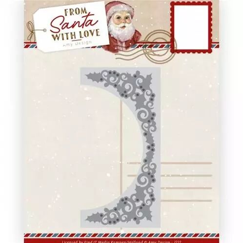 Die - From Santa with Love - Holly Border
