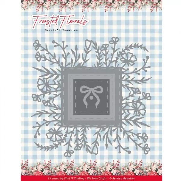 Die - Frosted Florals - Cadre