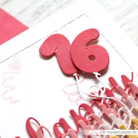 Die - Fun ballon numbers - Alexandra Renke