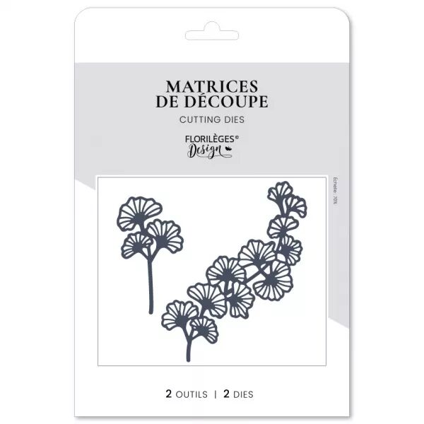 Die - Gingko - Double Ginkgo - Floril�ges Design
