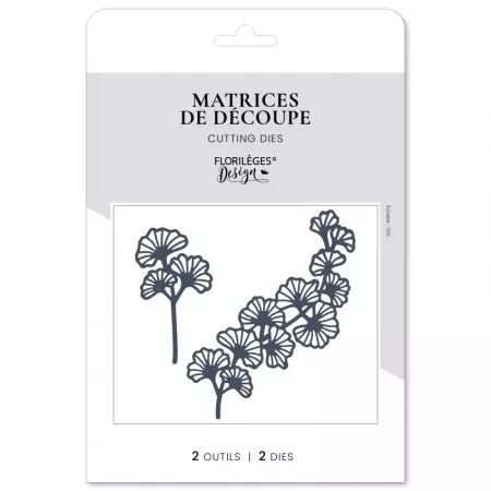 Die - Gingko - Double Ginkgo - Florilèges Design