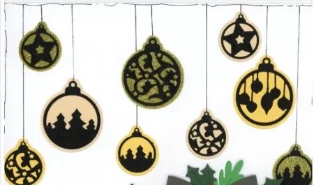 Die - Golden Whisper - Boules de Noël