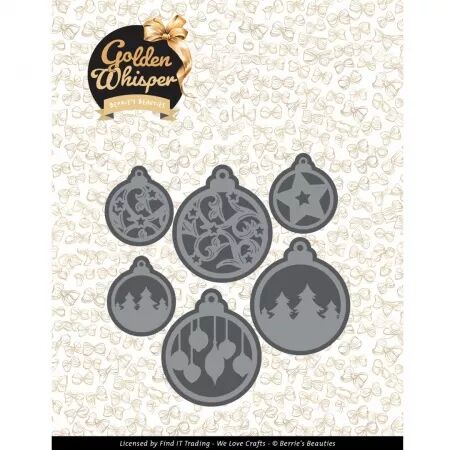Die - Golden Whisper - Boules de Noël