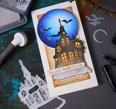 Die - Haunted House - Maison hantée - Sizzix