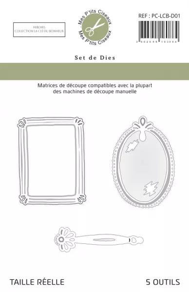 Die - La Cl� du Bonheur - Miroirs - Mes P\'tits Ciseaux