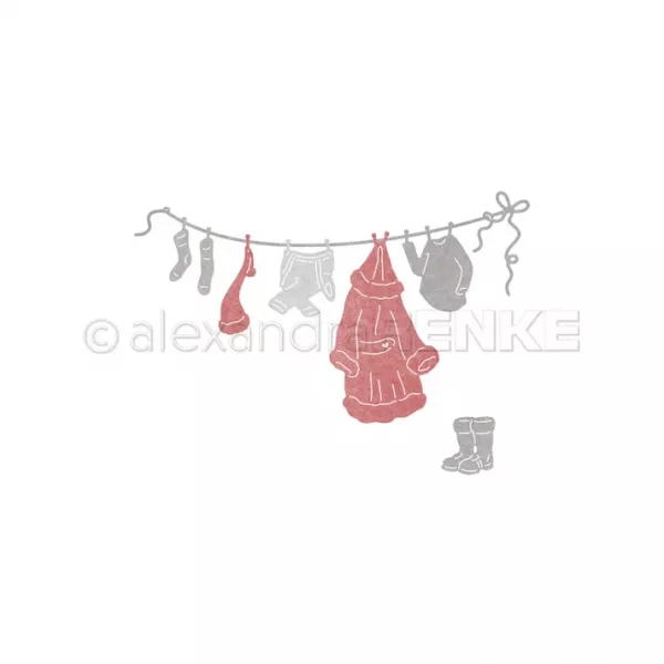 Die - La corde � linge du P�re No�l