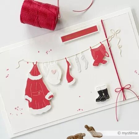 Die - La corde &agrave; linge du P&egrave;re No&euml;l