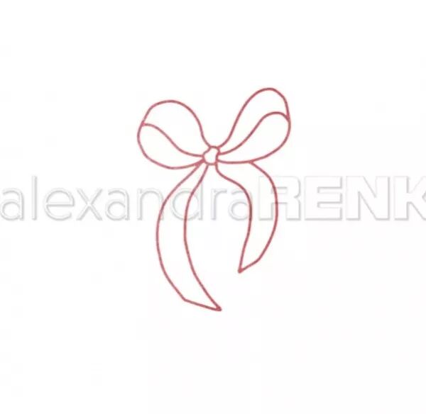 Die - Large outline bow- Alexandra Renke