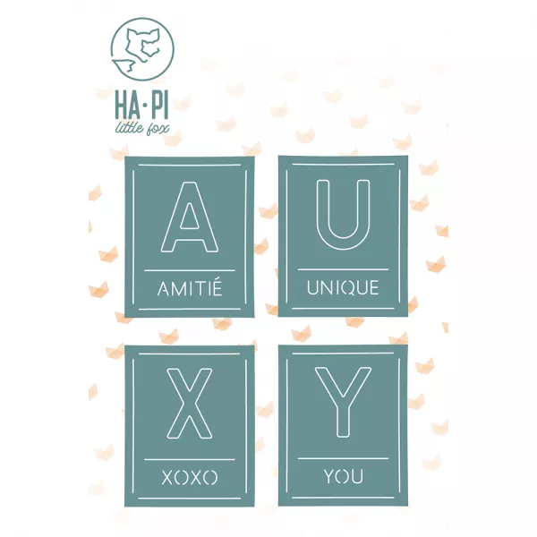 Die - Le Scrap&moi - Cartes amiti� - Ha.Pi Little Fox